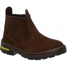 Botina Bretão Nobuck Café